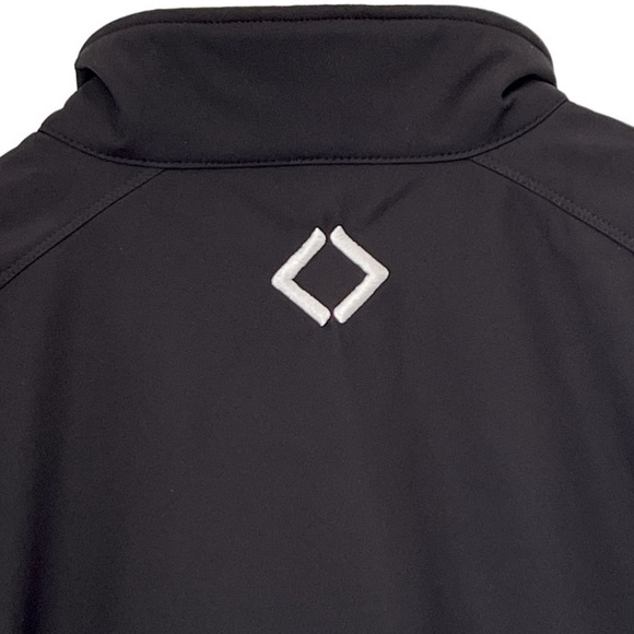 Sam’s Club Employee Soft Shell Fleece Lined Black Jacket Women’s Size XL - Picture 4 of 8